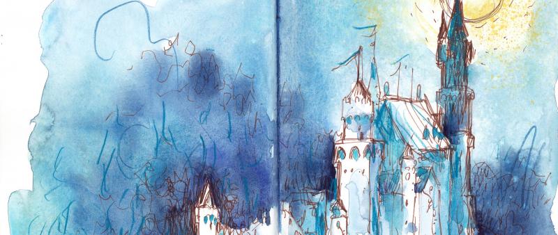Lebendig skizzieren mit Aquarellfarben