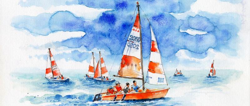 Kompaktworkshop: Boote im Wasser. Maritime Szenen sketchen.