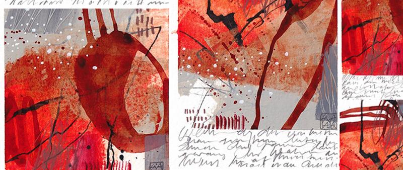 muss krankheitsbedingt geschoben werden. Kompaktworkshop: Poetische MixedMedia Serie 15:00-17:00 Uhr