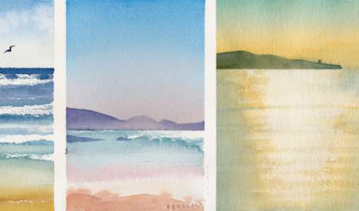 Wasser, Wellen & Meer malen - Aquarell Basics